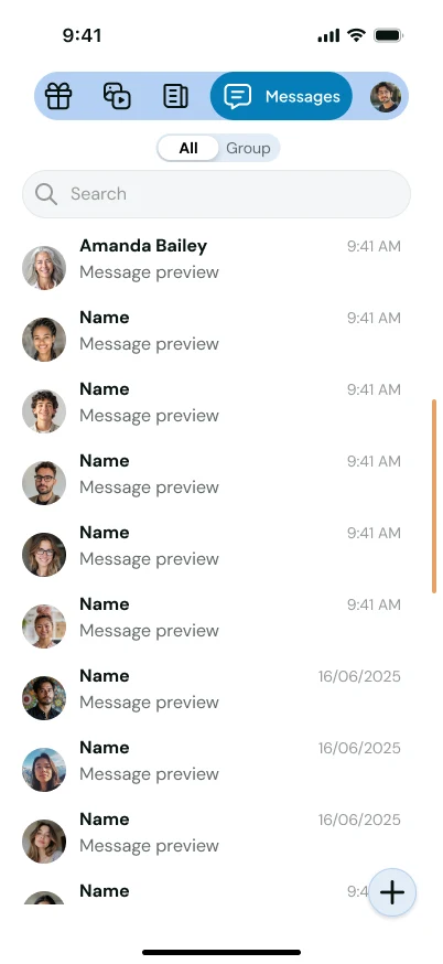 Talkxnet: Message 1